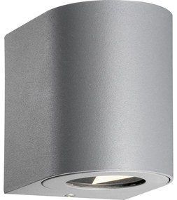 Nordlux - CANTO LED kültéri fali lámpatest 2xLED/5,5W/230V IP44 szürke