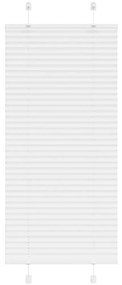 pliszírozott redőny Fehér 60x150 cm szövetszélesség 59,4 cm