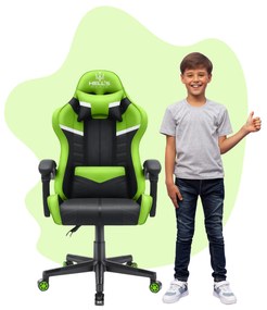 Hells Játékszék gyerekeknek Hell's Chair HC-1004 KIDS Green