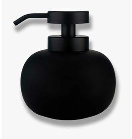 Fekete kerámia szappanadagoló 200 ml Lotus – Mette Ditmer Denmark