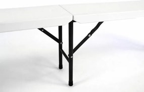 GARTHEN Összecsukható pad 183 cm 2 db