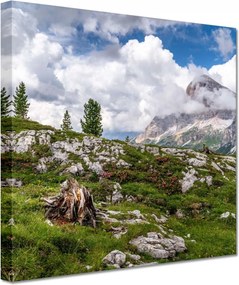 Festmények 20x20 Hegyi kilátás Tájkép