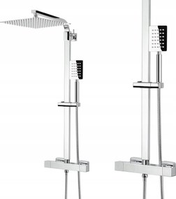 Zuhanyoszlop Zuhany Szett Termosztátos Csaptelep Esőztető
