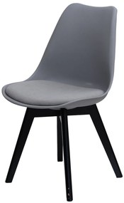 AKCIÓ Világosszürke BALI MARK szék bársony ülőpárnával II. osztály