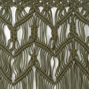 Khaki függöny ajtóra 90x200 cm Macarena – douceur d'intérieur