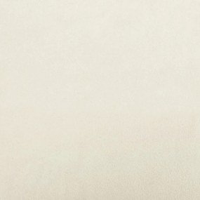 krémszínű bársony masszírozó dívány hengerpárnával