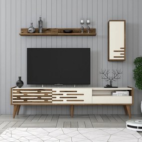 Valensiya - Walnut, Cream