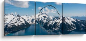 Kép - Garibaldi Park (órával) (90x30 cm)