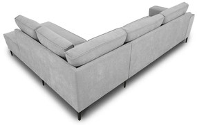 Szürke sarokkanapé (jobb oldali-L alakú) Copenhagen – Scandic