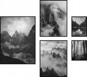 5 db-os poszter szett fali galéria szett