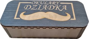 Szemüvegtartó doboz Nagymama napja Nagypapa gravírozás