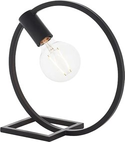 Endon modern vintage asztali lámpa shape circle matt fekete end92222
