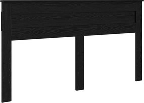 vidaXL Fejtámla Fekete tölgy 180 cm Faanyag