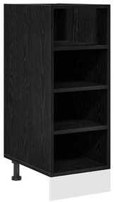 Konyhai alsó szekrény Riga Musta tammi 30 x 44,5 x 81,5 cm