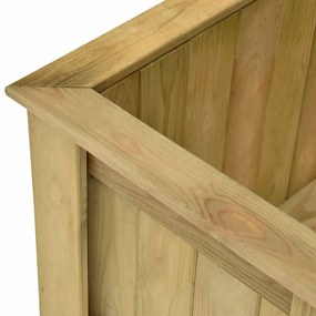 impregnált fenyőfa magaságyás 196 x 50 x 100 cm