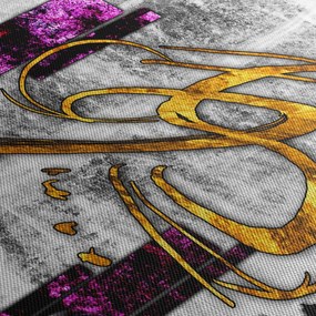 Az absztrakció képe (120x50 cm)