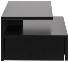 AVA fekete éjjeli szekrény