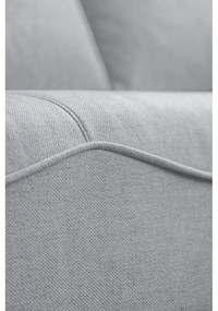 Világosszürke kinyitható sarokkanapé (variálható) Homely Tommy – Miuform