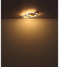 Globo 48038-40 - LED Mennyezeti lámpa JAYDEN LED/40W/230V barna