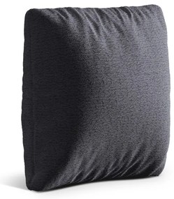 Sötétszürke buklé párna kanapéra Kemi – Cosmopolitan Design