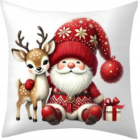 Gyerek Párnahuzat 40x40 Karácsonyi Díszpárna Karácsony