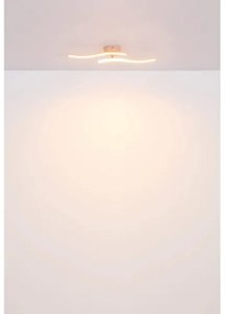 Globo 67178P - LED Felületre szerelhető csillár TYLER LED/12W/230V 3000K narancs