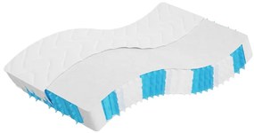 közepes keménységű zsebrugós matrac 140 x 190 cm