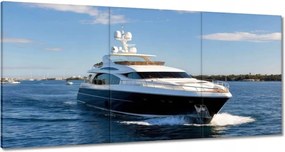 Vászonkép 60x30 Luxus jacht