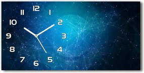 Üveg falióra csendes csillagkép 60x30 cm