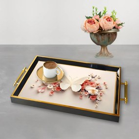 Üveg tálca, 38×24 cm – TPA9900