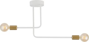 SIGMA LIGHTING 32379 GINO Mennyezeti Csillár Fehér, Arany E27 IP20