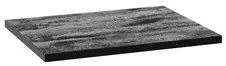 Fedőlap Naturel Stilla 60x2,5x46 cm fekete STILLAF06009