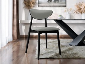 Étkezőszék KD 65 C (fekete + sötétszürke) . 1103475