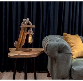 Natúr színű asztali lámpa (magasság 10 cm) – Opviq lights