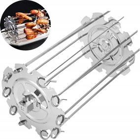 Rozsdamentes Grillrács Bbq Csirke Sütő Állvány