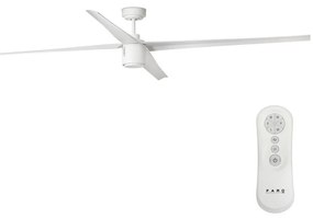 FARO 33494 - LED Dimmelhető mennyezeti ventilátor ATTOS LED/20W/230V fehér