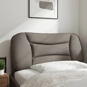 tópszínű szövet fejtámla párna 90 cm