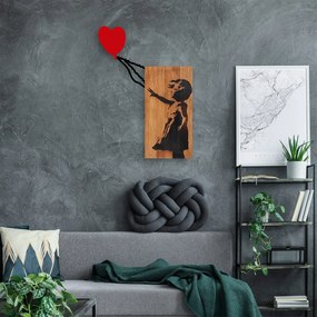 Fa fali dekoráció, Banksy - 15