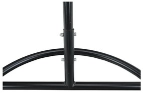 Bézs KOLUMBIA függőfotel fekete állvánnyal