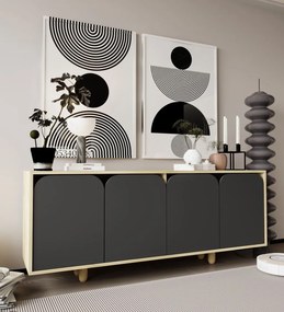 Lazio Bohem 180 - Sapphire Oak, Anthracite