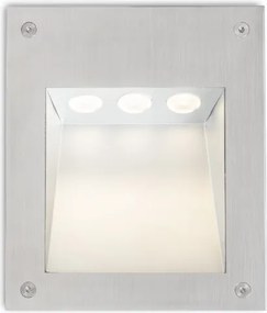 RENDL AKORD a falba süllyesztett rozsdamentes acél 230V LED 3W IP65 3000K