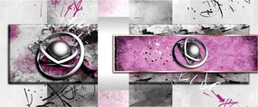 Az absztrakció képe (120x50 cm)