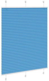 pliszírozott redőny kék 105x150 cm Szövetszélesség 104,4 cm