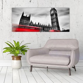 Kép - a Parlament londoni házai (120x50 cm)