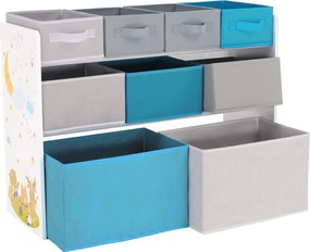 Rendszerező/Polcállvány játékokhoz, sokszínű/minta, DARLING TYP 2