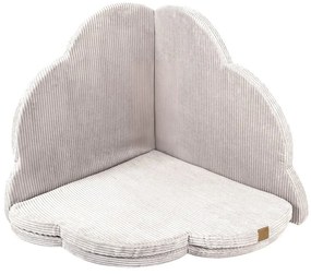 Elefántcsont színű játszószőnyeg 160x160 cm – Meowbaby