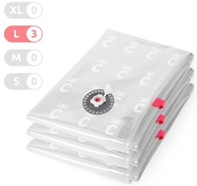 Vákuumzsák készlet 3 db-os Premium Valve L – Compactor