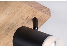 Rabalux 73124 - TORAS mennyezeti spotlámpa 4xGU10/5W/230V tölgy