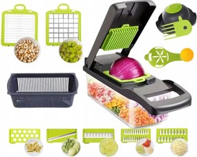 Zöldség-gyümölcs Szeletelő Reszelő 14in1 Aprító Készlet