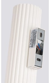 Krémszínű fali lámpa Gleam – Sollux